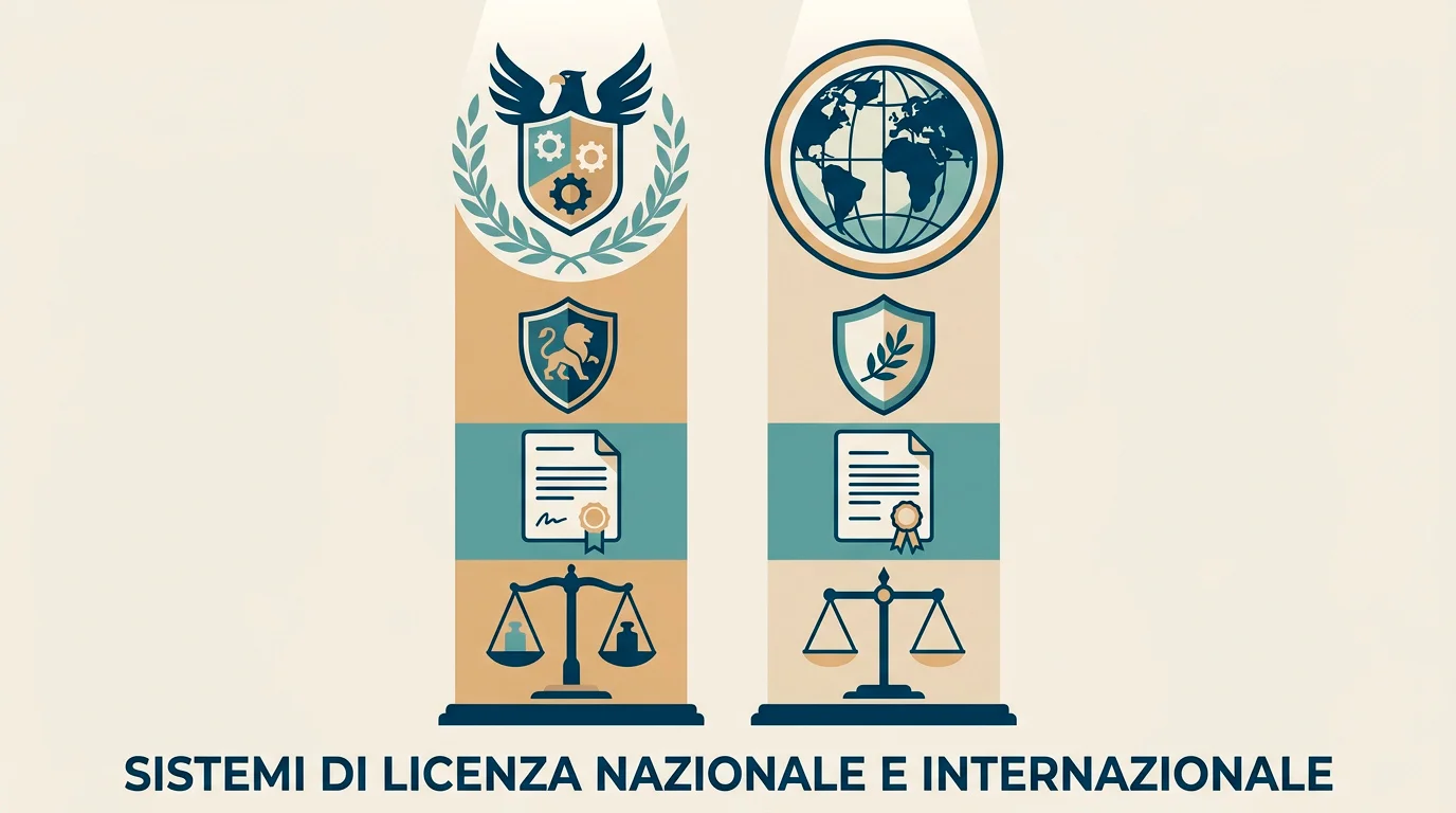 Confronto a colonne tra concessionari ADM e operatori non AAMS su tutela e verifica dell'identità