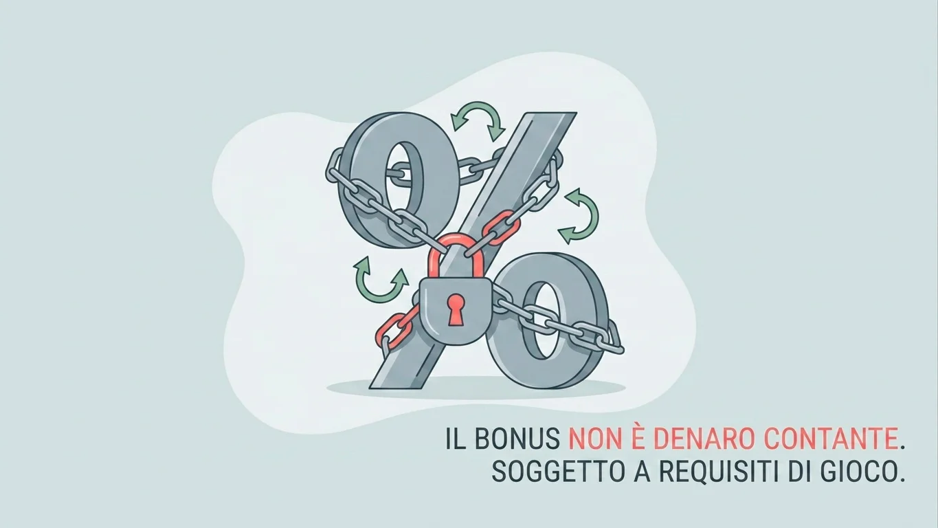Meccanica reale dei bonus: requisiti di puntata, giri gratis e importo massimo convertibile