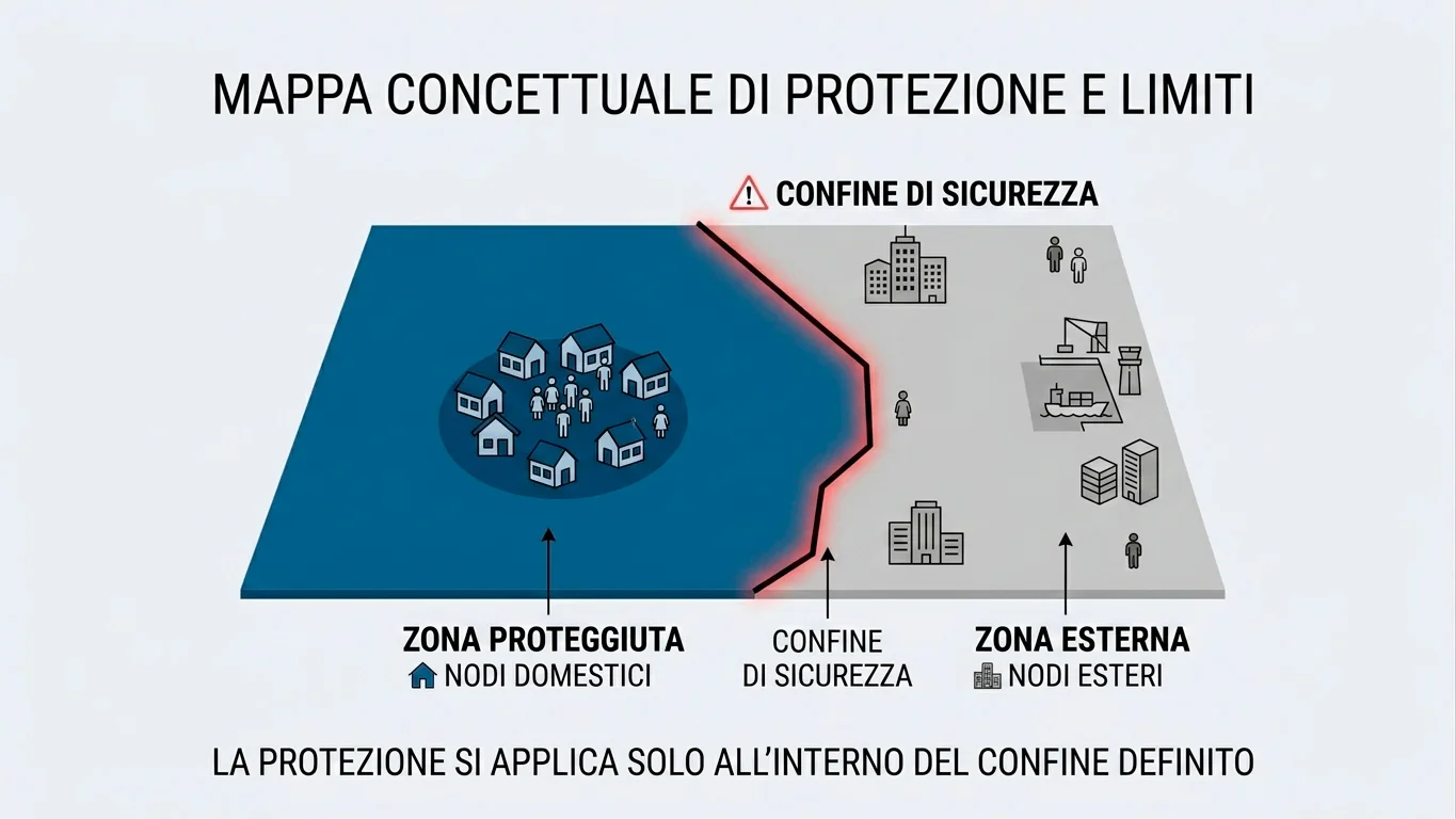 Schema del blocco RUA che copre i concessionari ADM ma non gli operatori esteri