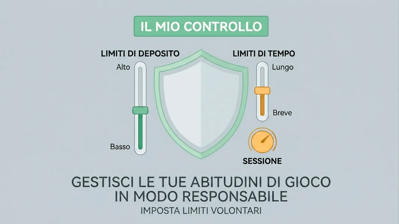 Strumenti di limite di deposito e di tempo offerti dai concessionari ADM