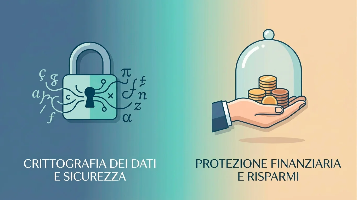 Confronto visivo tra cifratura dei dati e protezione effettiva del saldo del giocatore