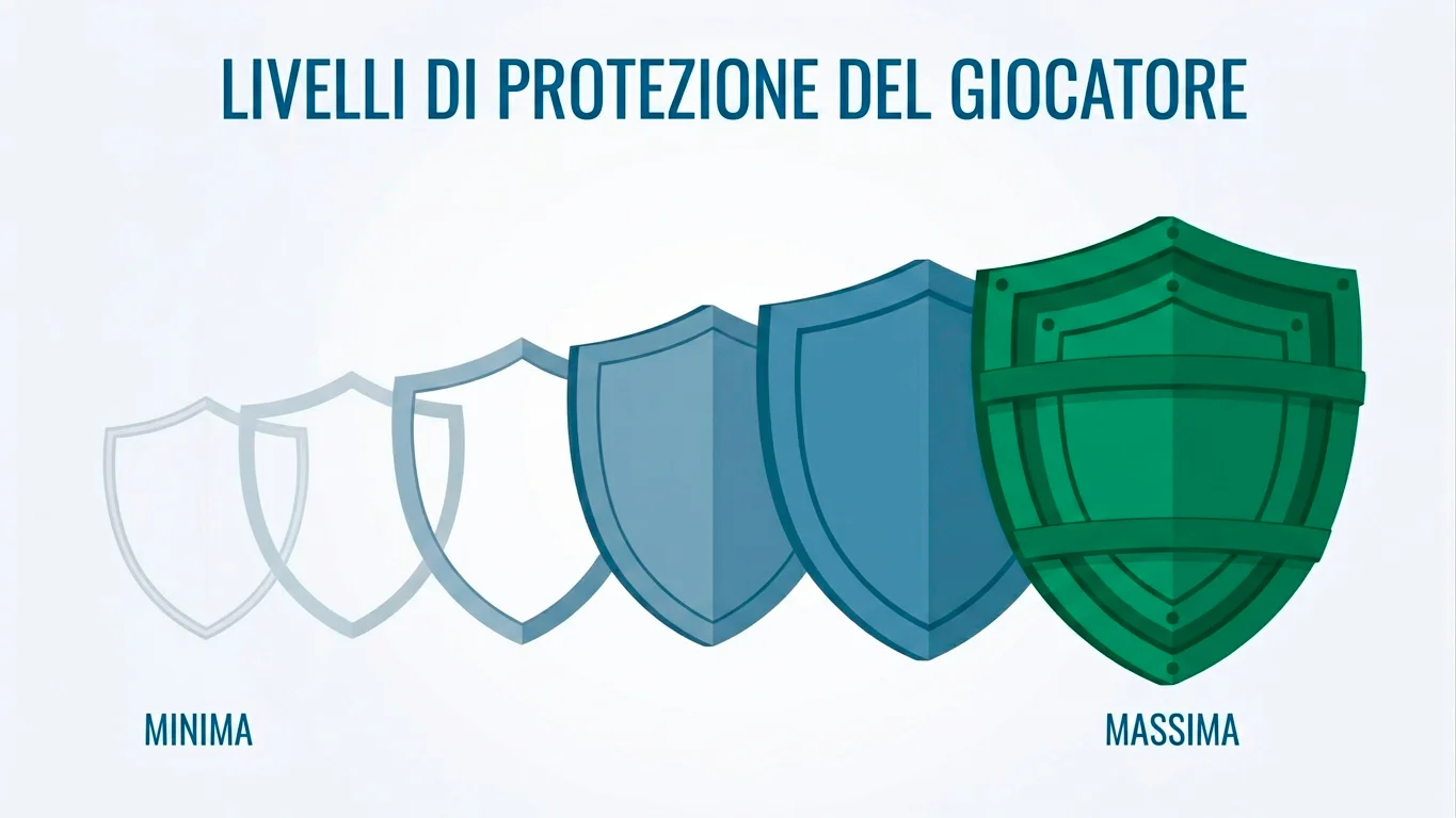 Confronto dei livelli di tutela offerti dalle diverse giurisdizioni di licenza