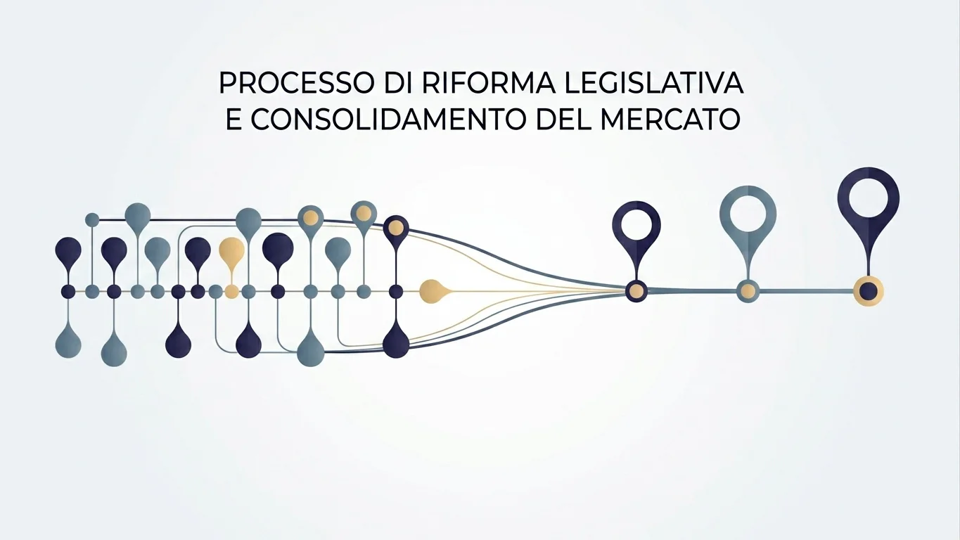 Linea del tempo concettuale della riforma del gioco a distanza introdotta dal D.lgs. 41/2024