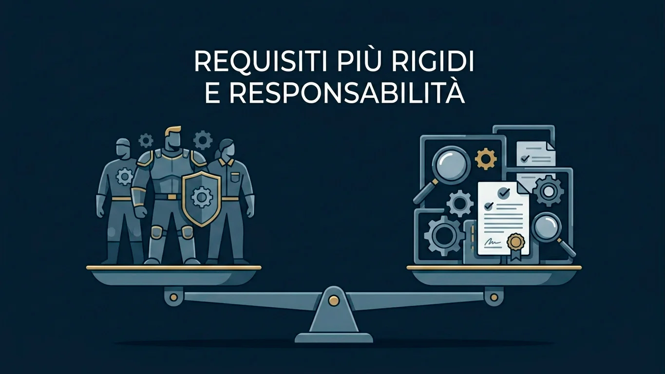 Scelta strutturale della riforma verso meno operatori e controlli più severi